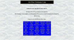 Desktop Screenshot of airwarvietnam.com